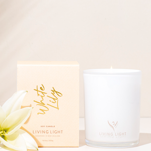 The "Living Light Scented Candle"